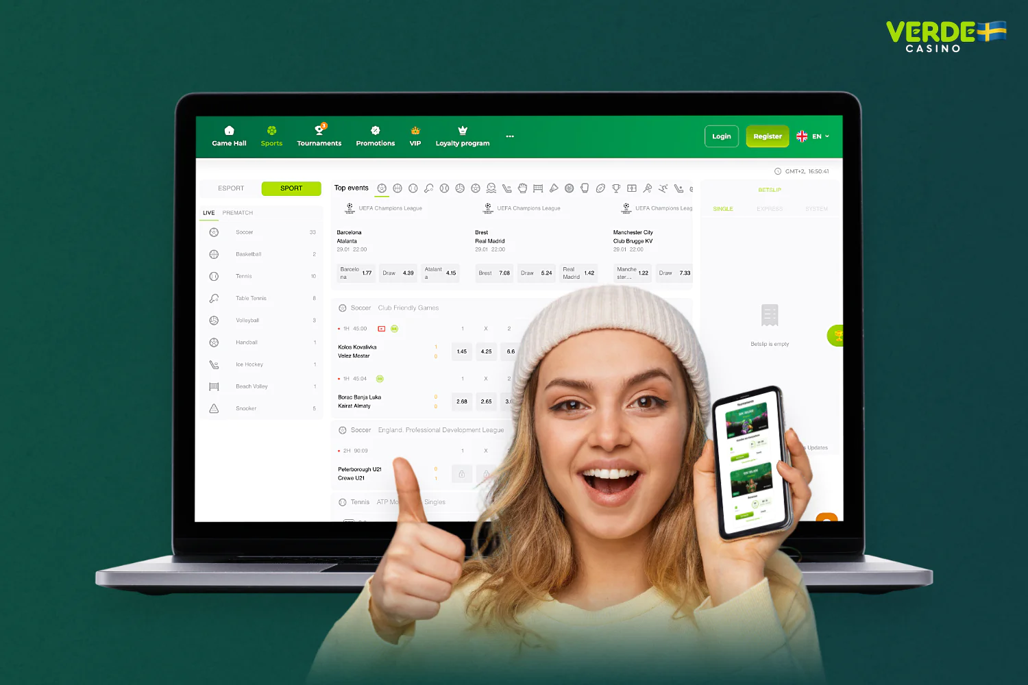 Verde Casino har några viktiga funktioner